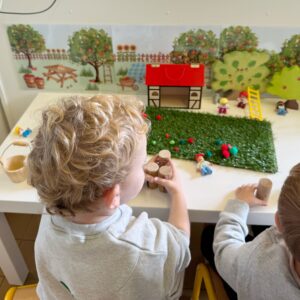 Kleine speeltafel achtergronden - appeltjes