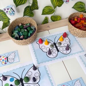 Freebie - Grapat vlinders